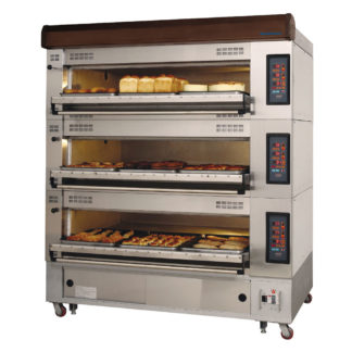 Turbo Air RBDO-33U Triple Deck Pizza Oven, 220v/3ph