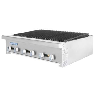 Turbo Air TARB-36 36" Countertop Charbroiler w/ Manual Controls