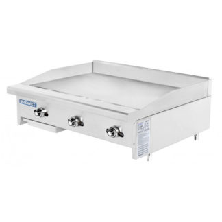 Turbo Air TATG-36 36" Gas Griddle w/ Thermostatic Controls - 1" Steel Plate