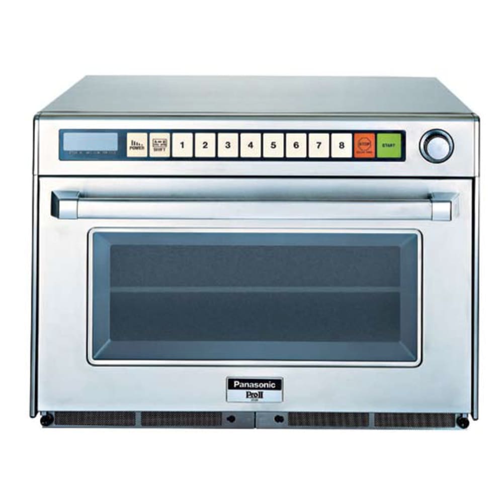 Panasonic NE-2180 (2) Pan Microwave Steamer - Countertop, Programmable,  Sonic Steamer, 208/230-240V, 2100W