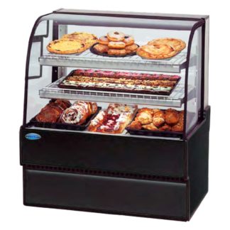 Federal CGD3148 31" Full Service Bakery Case w/ Curved Glass - (4) Levels, 120v