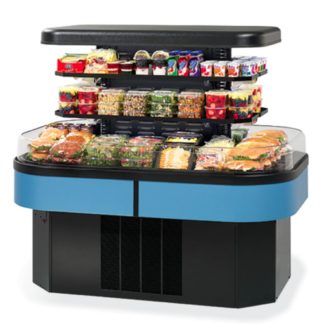 Federal IMSS60SC-3 60" Horizontal Open Air Cooler w/ (4) Levels, 208-230v/1ph