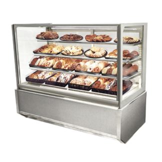 Federal ITD3634-B18 36" Full Service Bakery Case w/ Straight Glass - (4) Levels, 120v