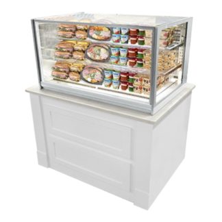 Federal ITR4826 48" Full Service Bakery Case w/ Straight Glass - (3) Levels, 120v