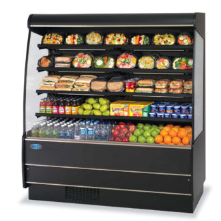 Federal RSSM678SC 71" Vertical Open Air Cooler w/ (5) Levels, 120/208 240v/1ph