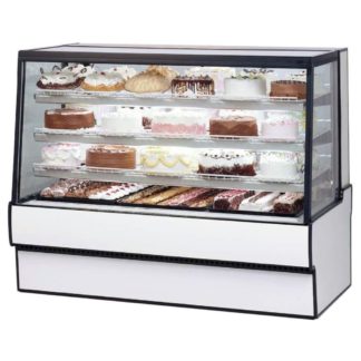 Federal SGR5048 50" Full Service Bakery Case w/ Straight Glass - (4) Levels, 120v