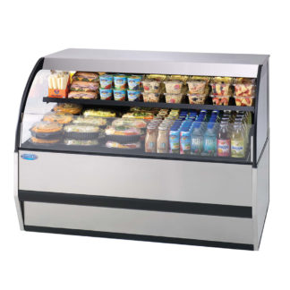 Federal SSRVS-3633 36" Horizontal Open Air Cooler w/ (2) Levels, 120v