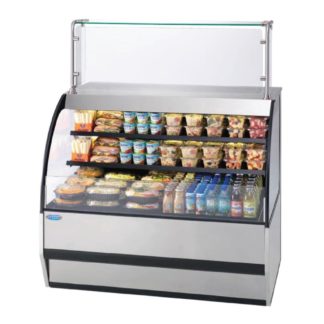 Federal SSRVS-3642 36" Horizontal Open Air Cooler w/ (3) Levels, 120v