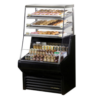 True THAC-36DG-LD 36" Horizontal Open Air Cooler w/ (6) Levels, 115v