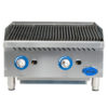 Globe GCB24G-SR 24" Countertop Gas Charbroiler w/ Cast-Iron Grates, Radiant - Image 3