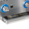 Globe GCB24G-SR 24" Countertop Gas Charbroiler w/ Cast-Iron Grates, Radiant - Image 5