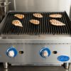 Globe GCB24G-SR 24" Countertop Gas Charbroiler w/ Cast-Iron Grates, Radiant - Image 7