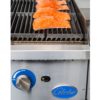 Globe GCB24G-SR 24" Countertop Gas Charbroiler w/ Cast-Iron Grates, Radiant - Image 9
