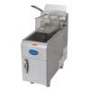 Globe GF15G Countertop Gas Fryer - (1) 15 lb Vat, Natural Gas - Image 2