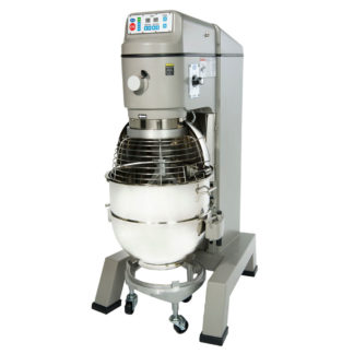 Globe SP80PL 80 qt Planetary Mixer - Floor Model, w/ Bowl Truck, 3 hp, 208v, 3ph