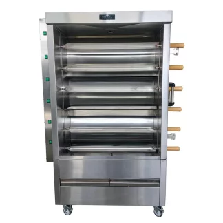 AMPTO FRG6VE Chicken Rotisserie - 30 Chickens - Gas