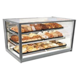 Federal ITD3626 36" Full Service Bakery Case w/ Straight Glass - (3) Levels, 120v