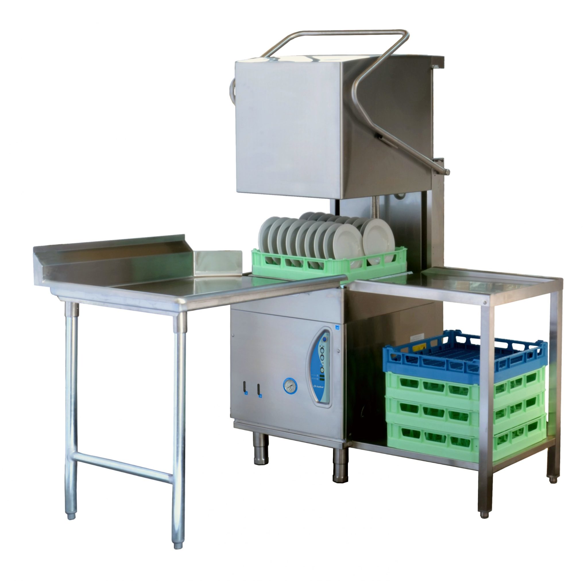 Eurodib L21EKS High Temp Door Type Dishwasher w/ 30 Racks/hr Capacity