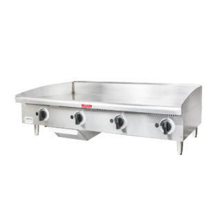 Toastmaster TMGE48 48" Commercial Electric Countertop Griddle - 208/240V