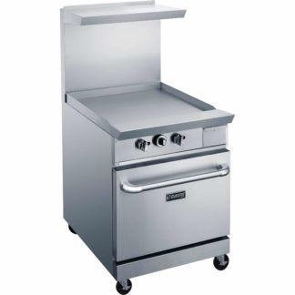 Dukers DCR24-GM 24" Commercial Gas Range, Full Griddle