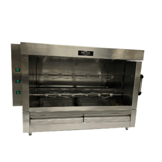 AMPTO FRG3VE Chicken Rotisserie -10 Chickens - Gas