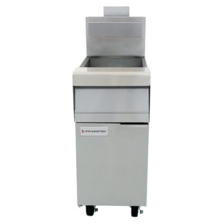 Frymaster MJ140 Gas Fryer - (1) 40 lb Vat, Floor Model