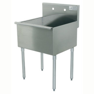 Advance Tabco 6-1-36 36" 1 Compartment Sink w/ 36"L x 21"W Bowl, 14" Deep