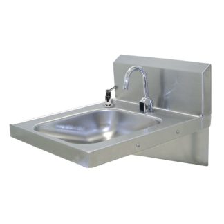 Advance Tabco 7-PS-26 Wall Mount Commercial Touchless Hand Sink w/ 14"L x 16"W x 5"D Bowl, ADA Compliant