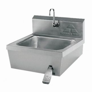Advance Tabco 7-PS-30 Wall Mount Commercial Touchless Hand Sink w/ 16"L x 14"W x 6"D Bowl, Gooseneck Faucet