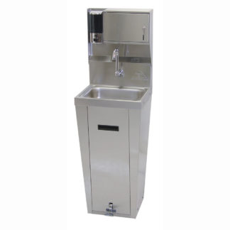 Advance Tabco 7-PS-95 Pedestal Commercial Touchless Hand Sink w/ 14"L x 10"W x 5"D Bowl, Pedal Valve
