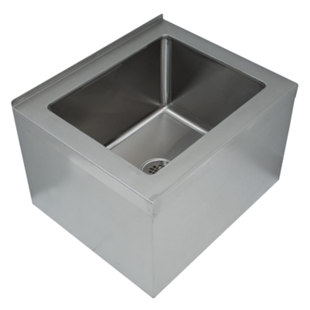 Advance Tabco 9-OP-34 Floor Mount Mop Sink w/ 12"D Bowl, Stainless Steel