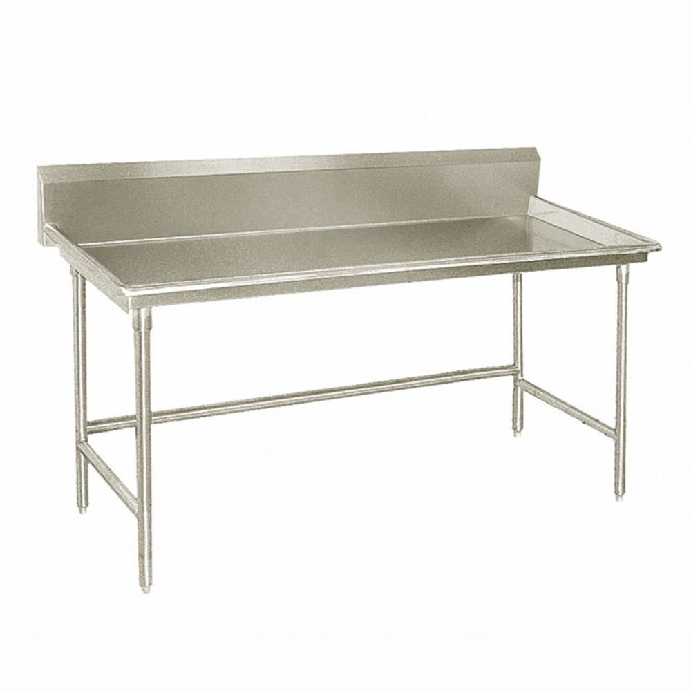 Advance Tabco BSR-72 Sorting Table - 10 1/2" Splash, 3" Raised Edge, 30x72", 16 ga 304 Stainless