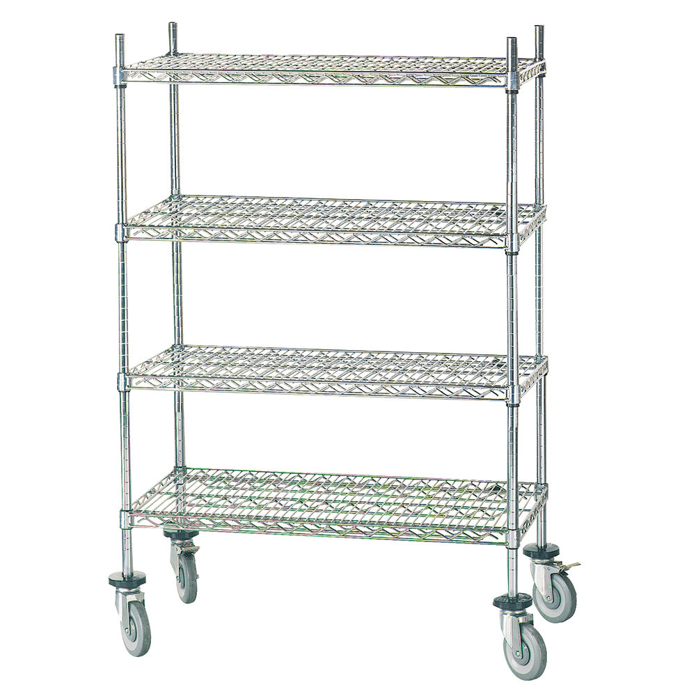 Advance Tabco MC-2460P Chrome Wire Shelf Kit - 60"W x 24"D x 64"H
