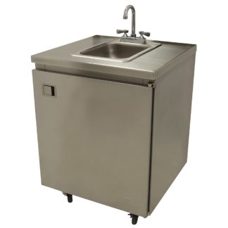Advance Tabco SHK-MSC-31C 35 1/2"H Portable Hand Sink w/ 5"D Bowl, Cold Water