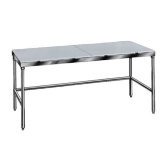 Advance Tabco TSPT-305 60" Poly Top Work Table w/ 5/8" Top, Stainless Base, 30"D