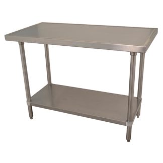 Advance Tabco VSS-363 36" 14 ga Work Table w/ Undershelf & 304 Series Stainless Marine Top