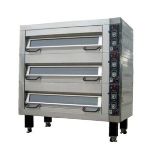 Bakemax BMFD002 Double All Purpose Deck Oven, 220v