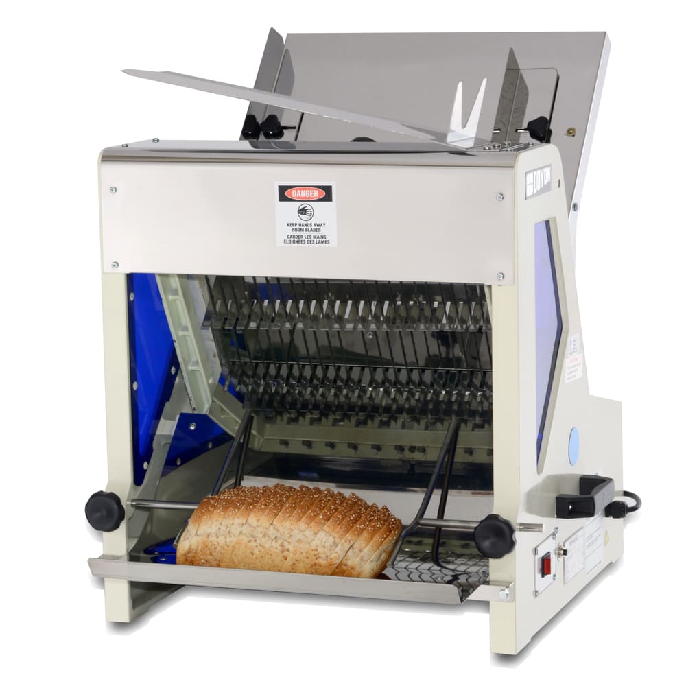 Doyon SM302A Table Model Bread Slicer for 240 Loaves Per Hour, 3/4 Slice,  120v - Plant Based Pros