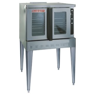 Blodgett DFG-100 Single Full Size Convection Oven - 6" Legs, Stacking Kit, 55,000 BTU