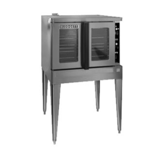 Blodgett DFG-200-ES BASE Bakery Depth Single Full Size Convection Oven - 50,000 BTU