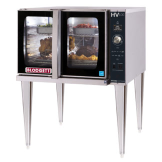 Blodgett HV-100E HydroVection Single Full Size Electric Convection Oven - 15kW, 208v/3ph