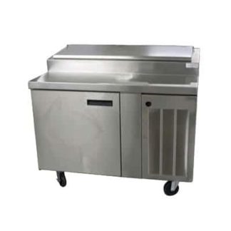 Delfield 18648PTBMP 48" Pizza Prep Table w/ Refrigerated Base, 115v