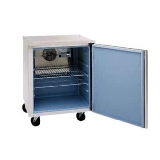 Delfield 407CAP+ES 27"W Undercounter Freezer w/ (1) Section & (1) Door, 115v