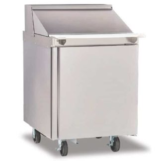 Delfield 4432NP-12M 32" Sandwich/Salad Prep Table w/ Refrigerated Base, 115v