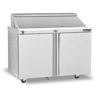 Delfield 4448NP-12 48" Sandwich/Salad Prep Table w/ Refrigerated Base, 115v