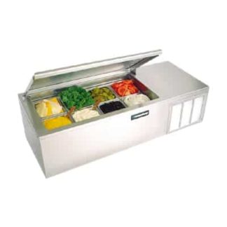 Delfield CTP8146-NBP 46" Countertop Sandwich/Salad Prep Table, 115v