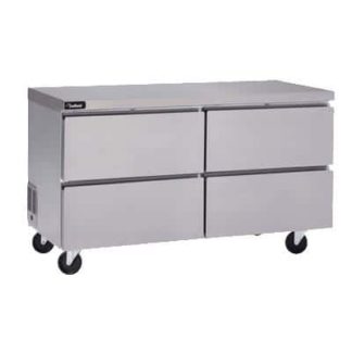 Delfield GUF32P-D 32" W Undercounter Freezer w/ (1) Section & (2) Drawers, 115v