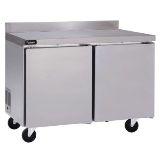 Delfield GUR48BP-S 48" Worktop Refrigerator w/ (2) Sections, 115v