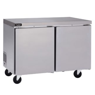 Delfield GUR48P-S 48"W Undercounter Refrigerator w/ (2) Sections & (2) Doors, 115v