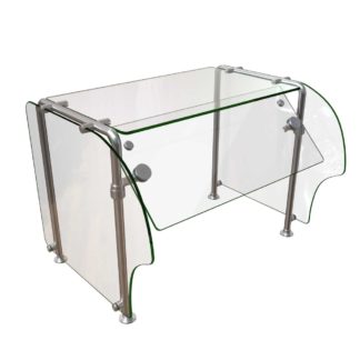 Hatco ES90-36 Self Service Mounted Food Shield - 36" x 24" x 22 5/8"